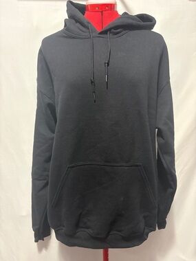 Gildan Black Men's Pullover Hoodie